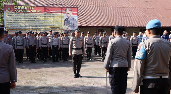 Polres Kotamobagu Gelar Apel Kesiapan Keamanan Sholat Idul Adha 1444 H
