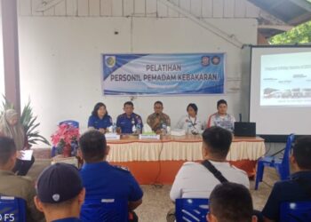 Satpol PP dan Damkar Kotamobagu Gelar Sosialisasi Pencegahan Kebakaran Bagi Linmas