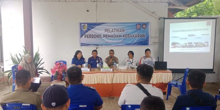 Satpol PP dan Damkar Kotamobagu Gelar Sosialisasi Pencegahan Kebakaran Bagi Linmas