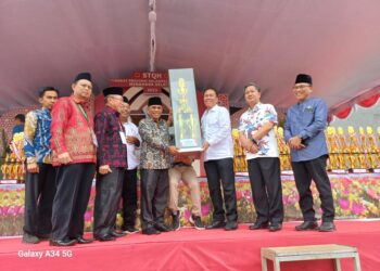 Kafilah Kota Kotamobagu Juara Umum STQH  Ke XXVII Tingkat Provinsi Sulawesi Utara