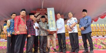 Kafilah Kota Kotamobagu Juara Umum STQH  Ke XXVII Tingkat Provinsi Sulawesi Utara