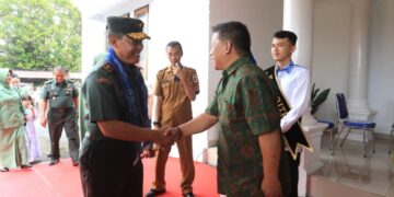 Nayodo Koerniawan Mewakili Wali Kota Terima Kunjungan Danrem 131 Santiago