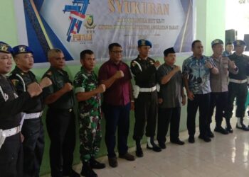 Peringati HUT Ke-77 Corps Polisi Militer TNI AD, Markas Polisi Militer Kotamobagu Gelar Syukuran