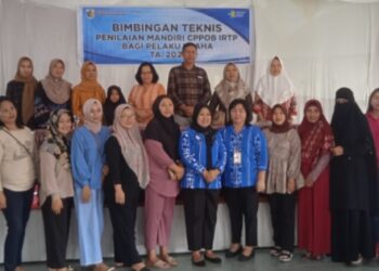 Pemkot Kotamobagu Gelar Bimtek Penilaian Mandiri CPPOB- IRTP Bagi Pelaku Usaha