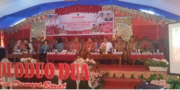 Optimis Dapat Nilai Terbaik, Limi Mokodompit Dampingi Ketua Tim Penilai Lomba Desa Tingkat Provinsi di Desa Duloduo Dua