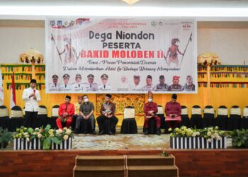 Bupati Boltim Berikan Pandangannya Berkaitan Pelestarian Adat dan Budaya Mongondow
