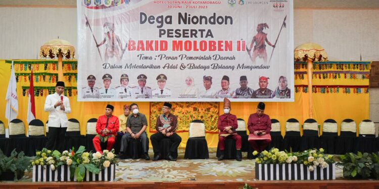 Bupati Boltim Berikan Pandangannya Berkaitan Pelestarian Adat dan Budaya Mongondow