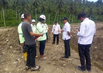 Pemkab Boltim Serius Tangani Banjir di Kotabunan, Bersama PT ASA Survey Lokasi Terparah Dilakukan