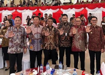 Bersama Kada se -Sulut, Bupati Boltim Hadiri RDP Program Pemberantasan Korupsi Terintegrasi
