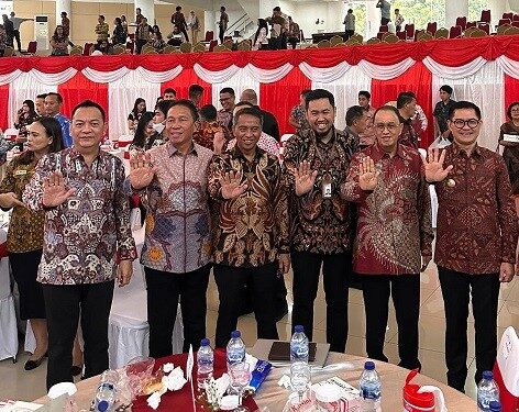 Bersama Kada se -Sulut, Bupati Boltim Hadiri RDP Program Pemberantasan Korupsi Terintegrasi