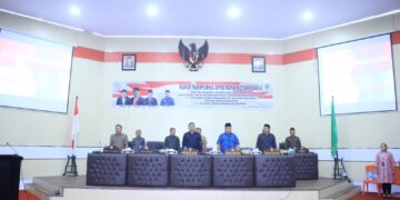 Wakil Wali Kota Nayodo Koerniawan Hadiri Rapat Paripurna DPRD Dan Pemkot Kotamobagu