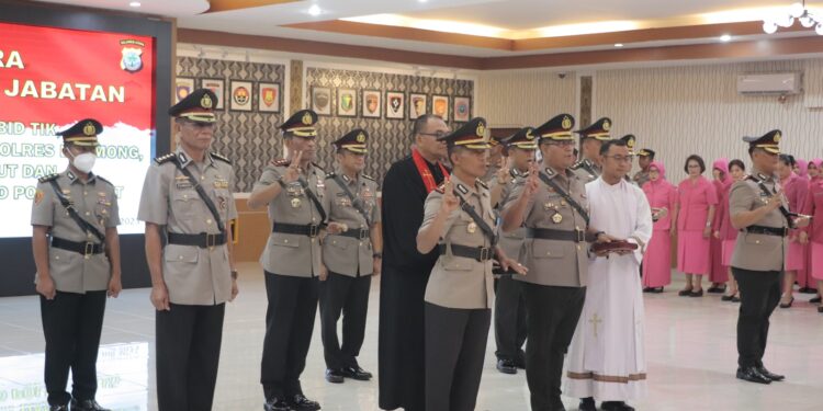 Jabatan Kapolres Bolmong Diserahterimakan, Irjen Setyo Budiyanto Pesan Hal Ini