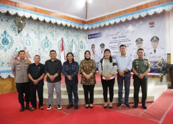 Tatong Bara Terima Kunjungan Kerja James Sumendap dan Wakil Bupati Minahasa Tenggara