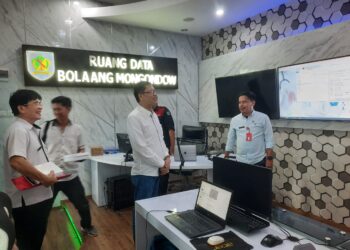 SPBE Bolmong Jadi Contoh Pengelolaan Data Diskominfo Minahasa Utara