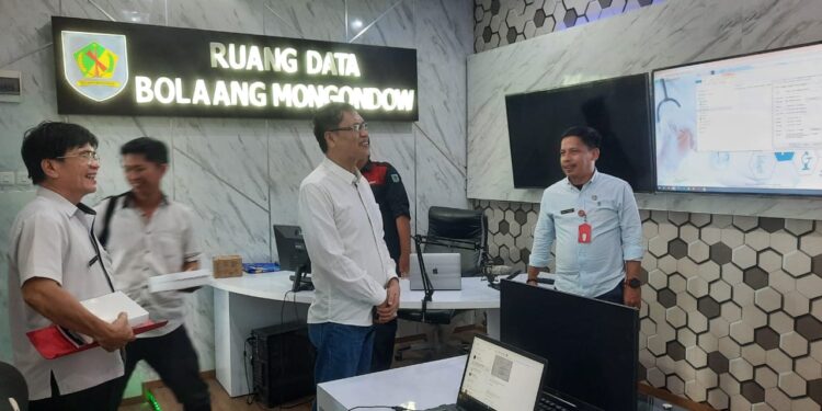 SPBE Bolmong Jadi Contoh Pengelolaan Data Diskominfo Minahasa Utara