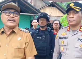 Serukan Perdamaian, Pj Bupati Limi Mokodompit Turun Langsung ke Lokasi Konflik Tambun- Imandi