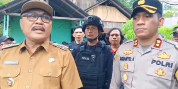 Serukan Perdamaian, Pj Bupati Limi Mokodompit Turun Langsung ke Lokasi Konflik Tambun- Imandi