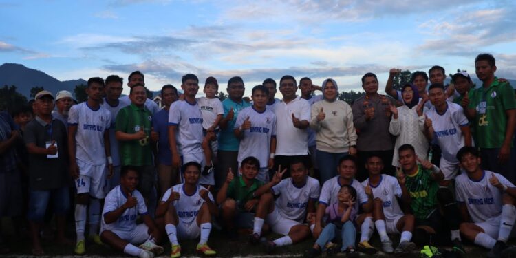 Tatong Bara Hadir di Laga Semi Final Lingsyen Emergency Vs Bintang Muda Matali