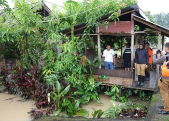 Bupati SSM Tinjau Lokasi Bencana Banjir dan Longsor di Kecamatan Motongkad