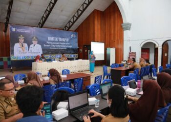 Diskominfo Kotamobagu Gelar Bimtek Penyusunan Masterplan Smart City Tahap III