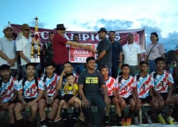 Turnamen Sepakbola Bupati Cup 2023 di Bolmong Resmi Ditutup