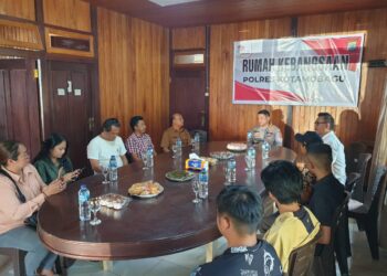 Kapolres Kotamobagu Launching Rumah Kebangsaan