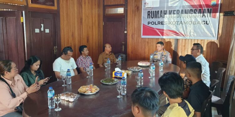 Kapolres Kotamobagu Launching Rumah Kebangsaan