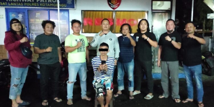 Tim Resmob Polres Kotamobagu Berhasil Tangkap Pelaku Jambret di Depan BCA Mogolaing