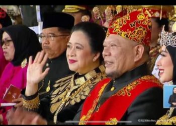 Ketua DPR RI Memukau dengan Pakaian Adat Bersejarah: Puan Maharani dalam Balutan Salu Bolaang Mongondow