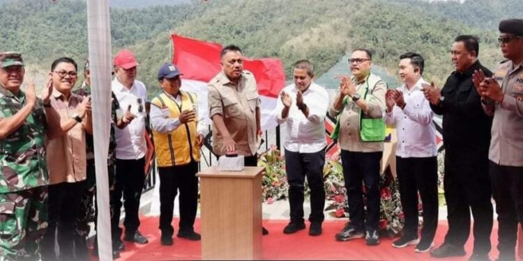 Olly Dondokambey Mulai Pengisian Awal Bendungan Lolak untuk Dukung Pertanian dan Pengendalian Banjir