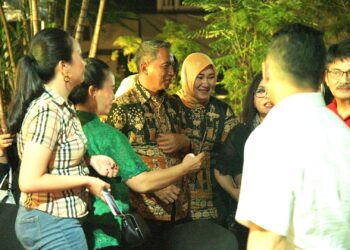 Bupati SSM dan Ketua TP PKK Boltim Hadiri Acara “Discover North Sulawesi” di Jakarta