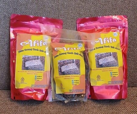 Halua Afifa, Cemilan Khas Boltim, Memukau Pengunjung Pameran Discovery North Sulawesi