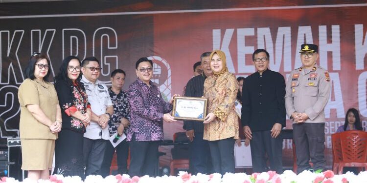 Wali Kota Kotamobagu Hadiri Pembukaan Kemah Kerja Pemuda GMIBM 2023