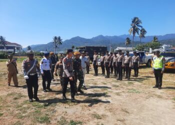 Polres Bolmong Gelar Apel Gelar Pasukan Dalam Rangka Operasi Zebra Samrat 2023