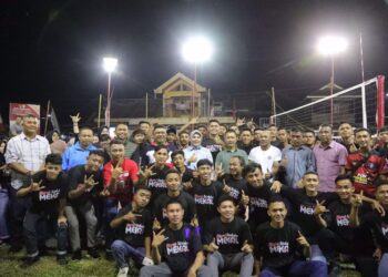 Diikuti 2 Provinsi, Tournament Vollye Ball Piala Ketua KONI Kotamobagu Resmi Dimulai
