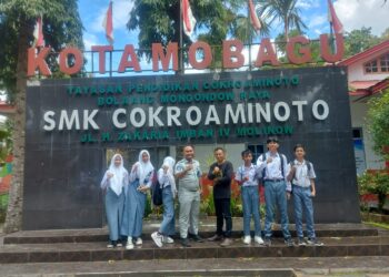 PT. Jasa Raharja Kotamobagu Ajak Siswa Peduli Keselamatan Berlalulintas