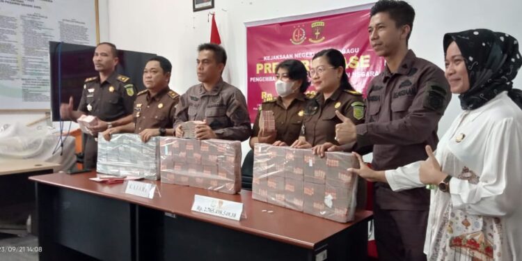 Kejari Kotamobagu Berhasil Selamatkan Uang Negara Rp 2.7 Miliar Kasus Rehabilitasi Jalan Insil Baru-Insil Induk