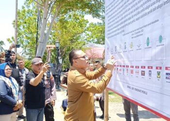 Disaksikan Bupati Limi, Simulasi Sispamkota dan Deklarasi Pemilu Damai 2024 di Polres Bolmong Sukses Digelar