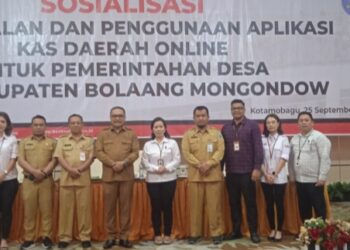 Pemkab Bolmong dan BSG Sosialisasikan Aplikasi Kas Daerah Online demi Transparansi Keuangan Desa