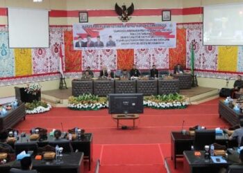 DPRD Kotamobagu Gelar Rapat Paripurna Istimewa untuk Mendengarkan Pidato Presiden Jokowi