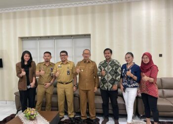 Pj Wali Kota Asripan Nani Terima Kunjungan Pinca Bank BRI Kotamobagu