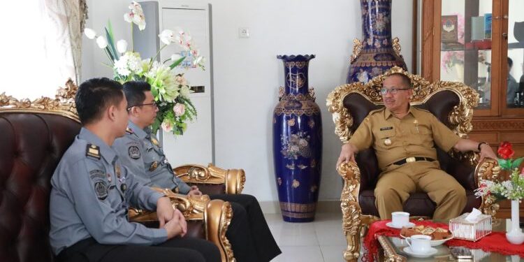 Pj Wali Kota Terima Kunjungan Kepala Imigrasi Kelas II Non TPI Kotamobagu