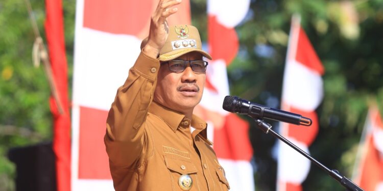 Pj Walikota Kotamobagu Asripan Nani Pimpin Apel Kerja Perdana