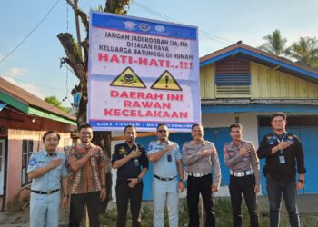 PT. Jasa Raharja Kotamobagu Rapat Bersama FKLL Bolmut