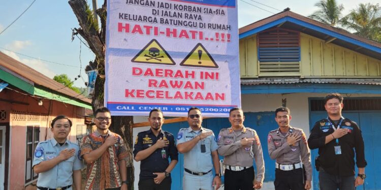 PT. Jasa Raharja Kotamobagu Rapat Bersama FKLL Bolmut
