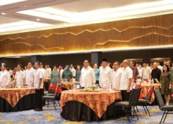 Pj Wali Kota Kotamobagu Hadiri Rakorev Tim Percepatan Penurunan Stunting se Provinsi Sulut