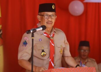 Pj Wali Kota Buka Muscab II Gerakan Pramuka Kwarcab Kotamobagu