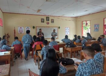 PT. Jasa Raharja Kotamobagu Lakukan Kunjungan di Beberapa Sekolah