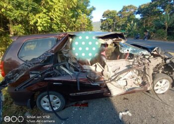 Kecelakaan Maut di Puncak Tumuyu, Truk Hino Vs Avanza Renggut Satu Nyawa