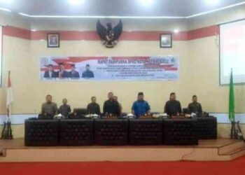 Rapat Paripurna DPRD Kotamobagu: Ranperda APBD 2022 dan Kearsipan Disetujui untuk Dibahas Lebih Lanjut
